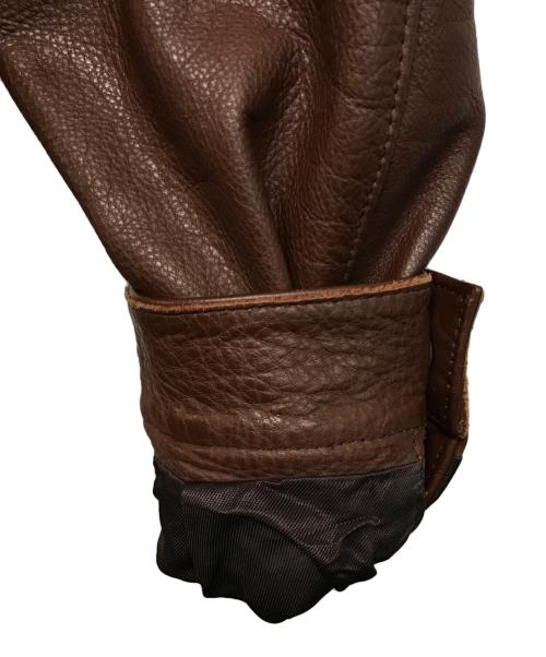 Lewis Leathers（ルイスレザース）Lewis Leathers (ルイスレザース) 385 COUNTRYMAN【カントリーマン】レザージャケット ブラウン サイズ:SIZE 40の古着・服飾アイテム