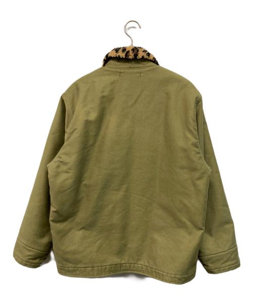 WACKO MARIA（ワコマリア）WACKO MARIA (ワコマリア) N-1 Deck Jacket【エヌワン・デッキジャケット】 オリーブ サイズ:Mの古着・服飾アイテム
