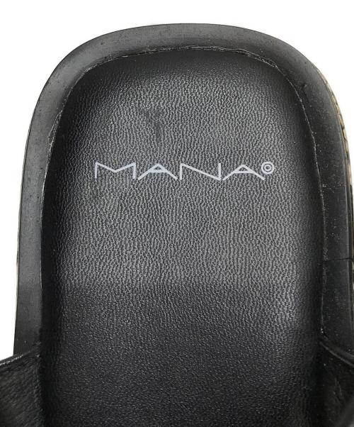 MANA（マナ）MANA (マナ) 厚底サンダル ベージュ×ブラック サイズ:23.5cmの古着・服飾アイテム