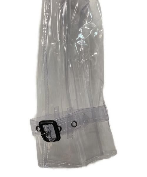 BURBERRY LONDON（バーバリーロンドン）BURBERRY LONDON (バーバリーロンドン) TRANSPARENT TRENCH COAT　トランスペアレント トレンチコート クリア サイズ:52の古着・服飾アイテム