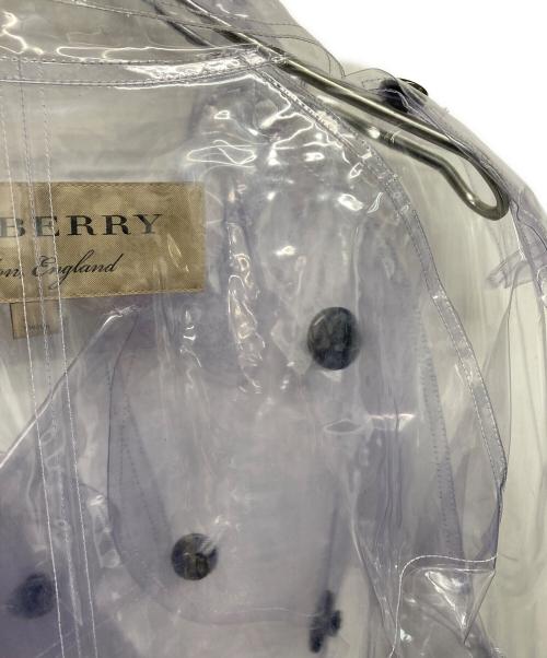 BURBERRY LONDON（バーバリーロンドン）BURBERRY LONDON (バーバリーロンドン) TRANSPARENT TRENCH COAT　トランスペアレント トレンチコート クリア サイズ:52の古着・服飾アイテム