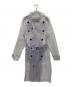 BURBERRY LONDON（バーバリーロンドン）の古着「TRANSPARENT TRENCH COAT　トランスペアレント トレンチコート」｜クリア
