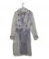 BURBERRY LONDON (バーバリーロンドン) TRANSPARENT TRENCH COAT　トランスペアレント トレンチコート クリア サイズ:52：15000円
