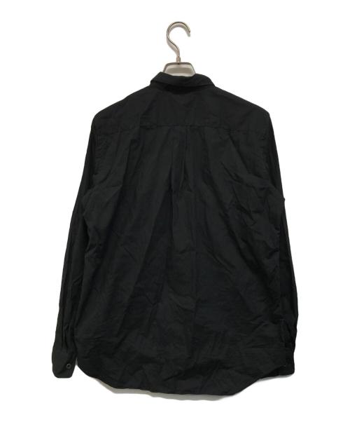 BLACK COMME des GARCONS（ブラックコムデギャルソン）BLACK COMME des GARCONS (ブラックコムデギャルソン) デストロイ加工シャツ ブラック サイズ:Lの古着・服飾アイテム