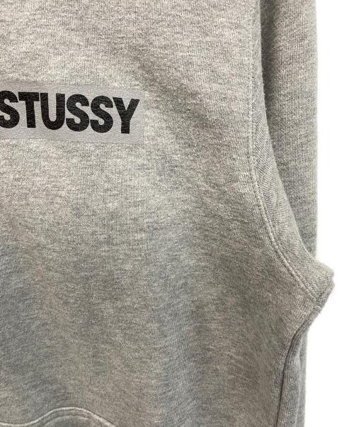 stussy（ステューシー）stussy (ステューシー) ジップパーカー グレー サイズ:Mの古着・服飾アイテム