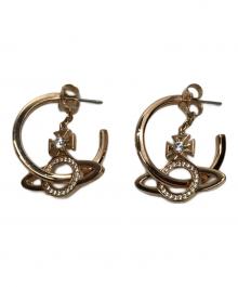 Vivienne Westwood（ヴィヴィアンウエストウッド）の古着「ピアス」｜ピンクゴールド