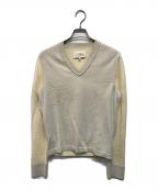 Martin Margiela14マルタンマルジェラ14）の古着「Vネックニット」｜アイボリー