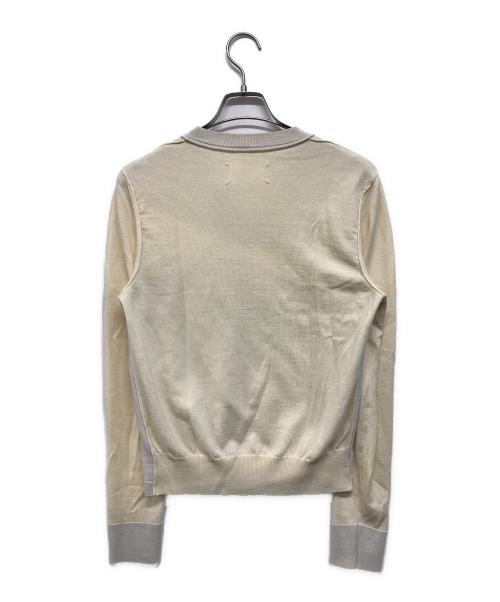Martin Margiela14（マルタンマルジェラ14）Martin Margiela14 (マルタンマルジェラ14) Vネックニット アイボリー サイズ:Sの古着・服飾アイテム