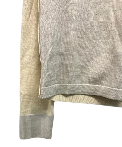Martin Margiela14（マルタンマルジェラ14）Martin Margiela14 (マルタンマルジェラ14) Vネックニット アイボリー サイズ:Sの古着・服飾アイテム