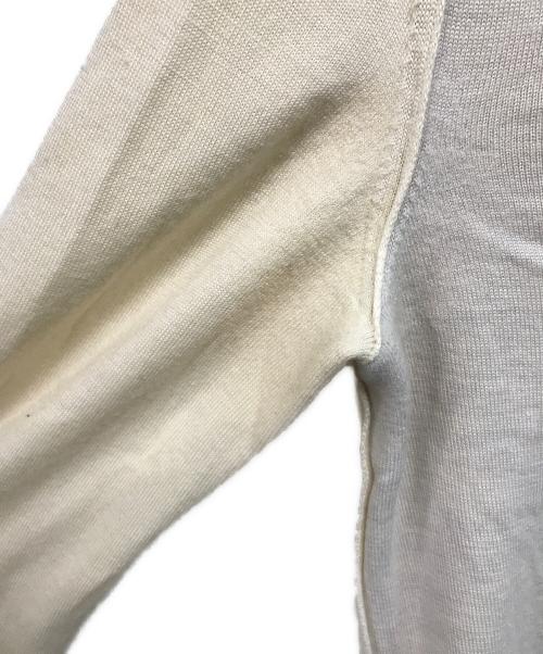 Martin Margiela14（マルタンマルジェラ14）Martin Margiela14 (マルタンマルジェラ14) Vネックニット アイボリー サイズ:Sの古着・服飾アイテム