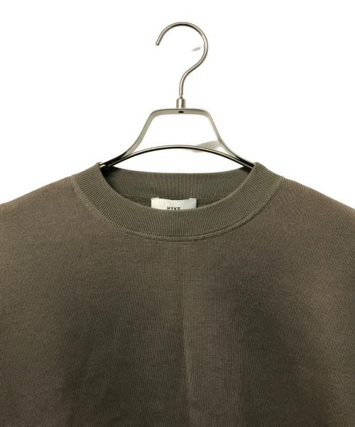 HYKE（ハイク）HYKE (ハイク) 半袖フリンジニット グレー サイズ:01 未使用品の古着・服飾アイテム