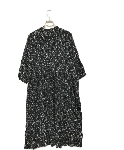 journal standard luxe（ジャーナルスタンダード ラックス）JOURNAL STANDARD LUXE (ジャーナルスタンダード ラックス) フラワー ampleプルワンピース ネイビー サイズ:-の古着・服飾アイテム