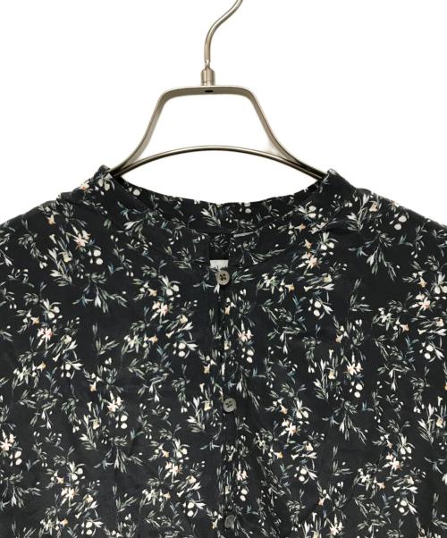 journal standard luxe（ジャーナルスタンダード ラックス）JOURNAL STANDARD LUXE (ジャーナルスタンダード ラックス) フラワー ampleプルワンピース ネイビー サイズ:-の古着・服飾アイテム