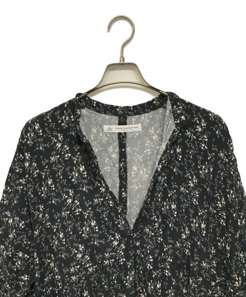journal standard luxe（ジャーナルスタンダード ラックス）JOURNAL STANDARD LUXE (ジャーナルスタンダード ラックス) フラワー ampleプルワンピース ネイビー サイズ:-の古着・服飾アイテム