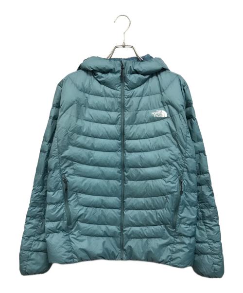 THE NORTH FACE（ザ ノース フェイス）THE NORTH FACE (ザ ノース フェイス) サンダーフーディダウンジャケット ブルー サイズ:XLの古着・服飾アイテム