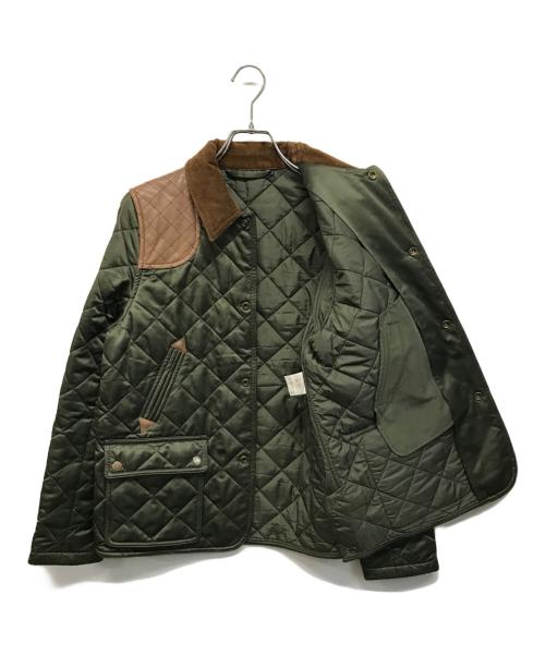 RALPH LAUREN（ラルフローレン）RALPH LAUREN (ラルフローレン) キルティングハンティングジャケット オリーブ サイズ:SIZE 7の古着・服飾アイテム