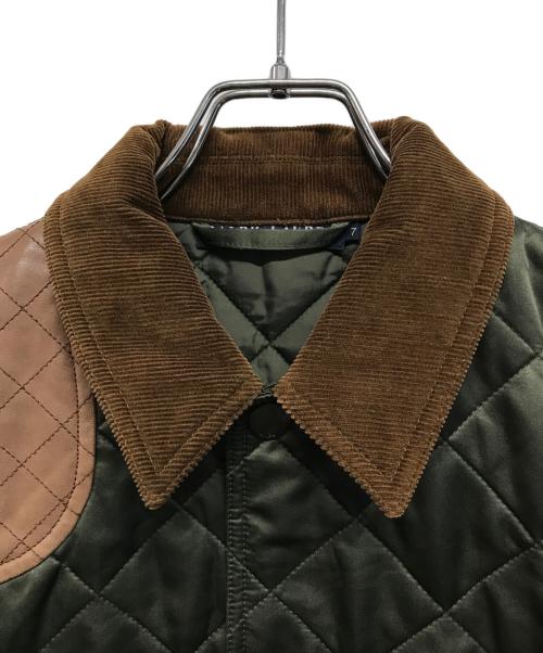 RALPH LAUREN（ラルフローレン）RALPH LAUREN (ラルフローレン) キルティングハンティングジャケット オリーブ サイズ:SIZE 7の古着・服飾アイテム