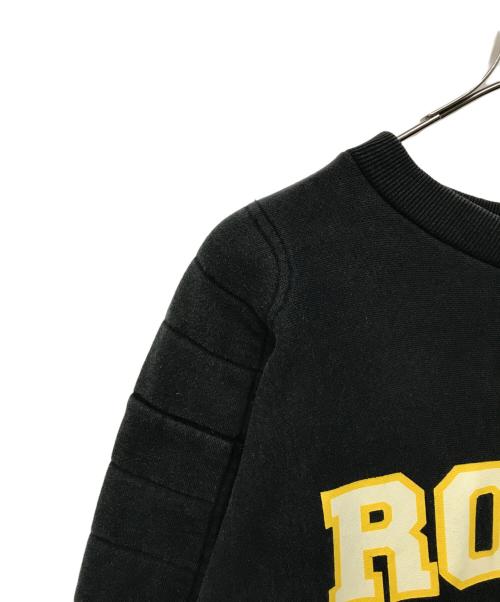 A BATHING APE（ア ベイシング エイプ）A BATHING APE (ア ベイシング エイプ) フットボールスウェット ROGUE 51(ローグ・フィフティワン) ブラック×イエロー サイズ:Lの古着・服飾アイテム