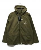 TNOCティーノック）の古着「THE HOODIE ZIPUP-MR(ザ・フーディー・ジップアップ・エムアール)」｜LEAF GREEN