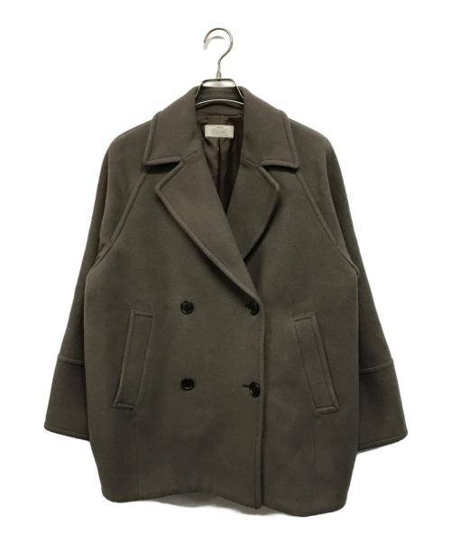 JOURNAL STANDARD relume（ジャーナルスタンダード レリューム）JOURNAL STANDARD relume (ジャーナルスタンダード レリューム) 尾州ウールスーパー100モッサPコート ベージュ サイズ:SIZE 36の古着・服飾アイテム