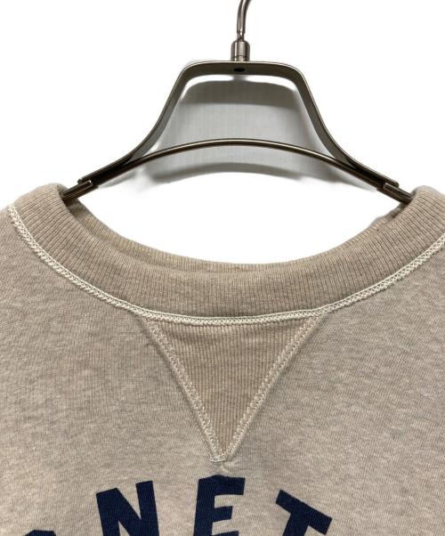 WAREHOUSE（ウエアハウス）WAREHOUSE (ウエアハウス) MOTHER2 (マザー2) オネット市役所 カレッジ 両Vガゼット スウェットシャツ オートミール サイズ:SIZE 44の古着・服飾アイテム