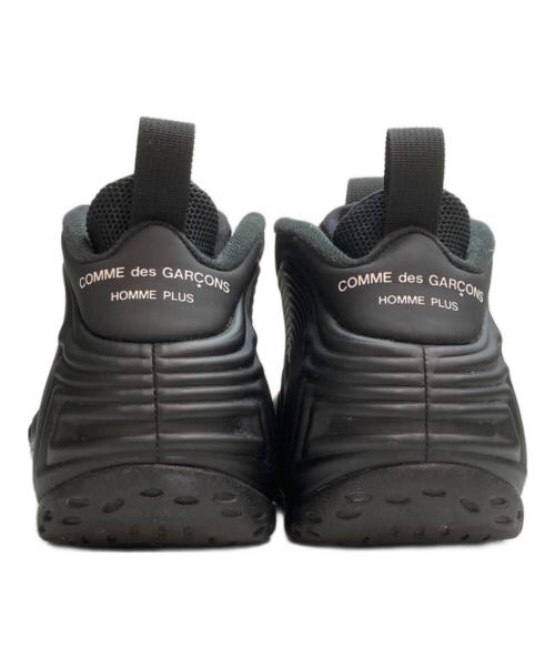 NIKE（ナイキ）NIKE (ナイキ) COMME des GARCONS HOMME PLUS (コムデギャルソンオムプリュス) Air Foamposite One(エア フォームポジット ワン) ブラック サイズ:29cmの古着・服飾アイテム