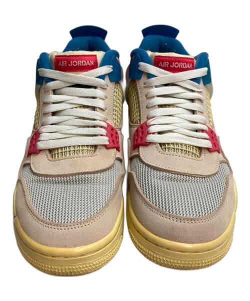 NIKE（ナイキ）NIKE (ナイキ) UNION (ユニオン) Air Jordan 4 SP(エア ジョーダン フォー エスピー) イエロー サイズ:27.5cmの古着・服飾アイテム