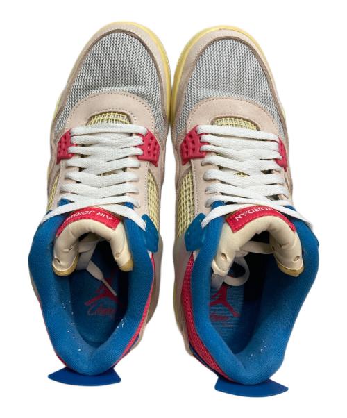 NIKE（ナイキ）NIKE (ナイキ) UNION (ユニオン) Air Jordan 4 SP(エア ジョーダン フォー エスピー) イエロー サイズ:27.5cmの古着・服飾アイテム