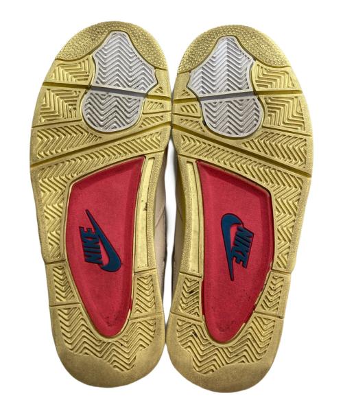 NIKE（ナイキ）NIKE (ナイキ) UNION (ユニオン) Air Jordan 4 SP(エア ジョーダン フォー エスピー) イエロー サイズ:27.5cmの古着・服飾アイテム