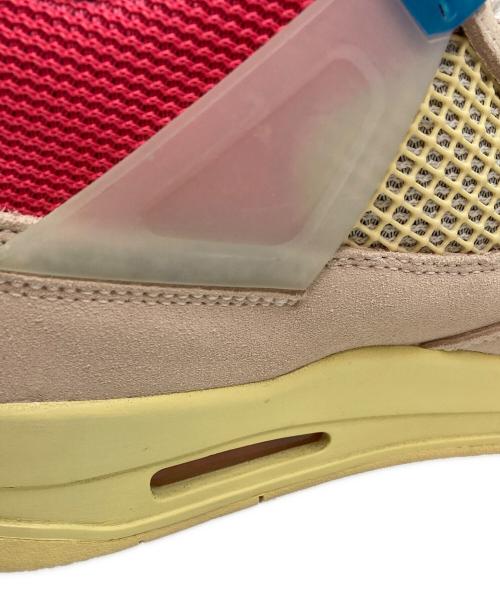 NIKE（ナイキ）NIKE (ナイキ) UNION (ユニオン) Air Jordan 4 SP(エア ジョーダン フォー エスピー) イエロー サイズ:27.5cmの古着・服飾アイテム