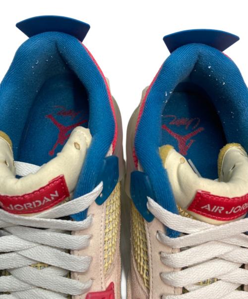 NIKE（ナイキ）NIKE (ナイキ) UNION (ユニオン) Air Jordan 4 SP(エア ジョーダン フォー エスピー) イエロー サイズ:27.5cmの古着・服飾アイテム