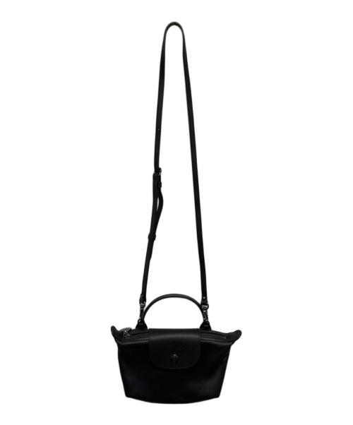 LONGCHAMP（ロンシャン）LONGCHAMP (ロンシャン) ル プリアージュ  エクストラ XS ポーチ ブラックの古着・服飾アイテム