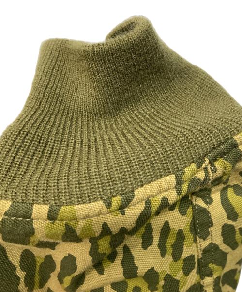 MASSES（マシス）MASSES (マシス) LEOPARD MA-1（レオパード・エムエーワン） オリーブ サイズ:XLの古着・服飾アイテム