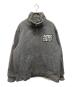 MASSES（マシス）の古着「MELTON ZIP JKT（メルトン・ジップ・ジャケット）」｜グレー
