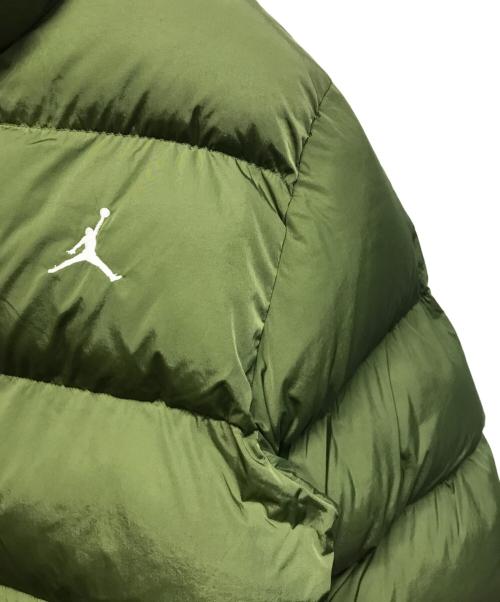 JORDAN（ジョーダン）JORDAN (ジョーダン) ESS POLY PUFFER JKT(イーエスエス ポリ パファー ジャケット)  グリーン サイズ:XLの古着・服飾アイテム