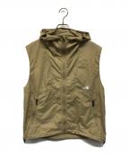 THE NORTH FACEザ ノース フェイス）の古着「コンパクトフーデッドベスト」｜ベージュ