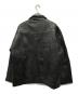 W.W.G (フーズフーギャラリー) パッチワークECOレザーカーコート ブラック サイズ:Free 未使用品：11000円