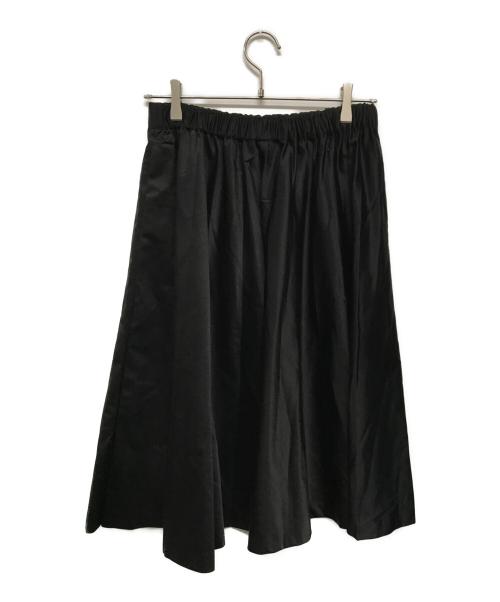 COMME des GARCONS（コムデギャルソン）COMME des GARCONS (コムデギャルソン) シルクミックスイージースカート ブラック サイズ:Sの古着・服飾アイテム