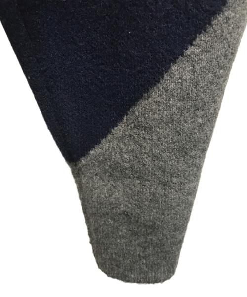 NKNIT（ンニット）NKNIT (ンニット) ハートパターンニット グレー サイズ:SIZE 0の古着・服飾アイテム