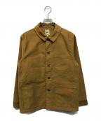 F.O.B FACTORYエフオービー ファクトリー）の古着「フレンチモールスキン ジャケット」｜ブラウン