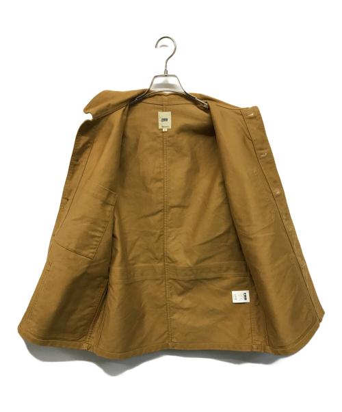 F.O.B FACTORY（エフオービー ファクトリー）F.O.B FACTORY (エフオービー ファクトリー) フレンチモールスキン ジャケット ブラウン サイズ:Mの古着・服飾アイテム