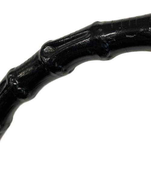 GUCCI（グッチ）GUCCI (グッチ) バンブー ワンショルダーバッグ ブラックの古着・服飾アイテム