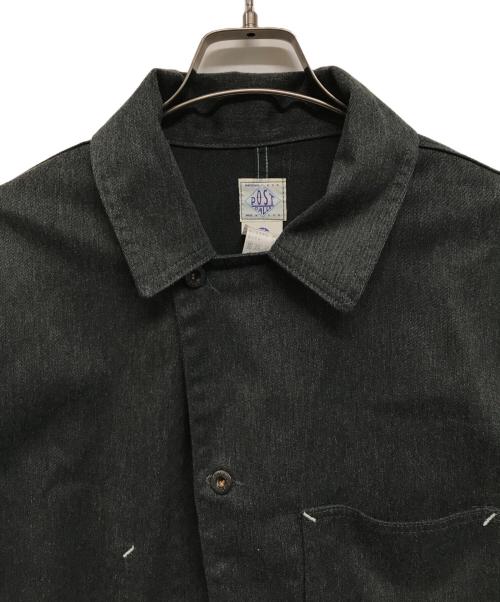 POST O'ALLS（ポストオーバーオールズ）POST O'ALLS (ポストオーバーオールズ) カバーオール グレー サイズ:Lの古着・服飾アイテム