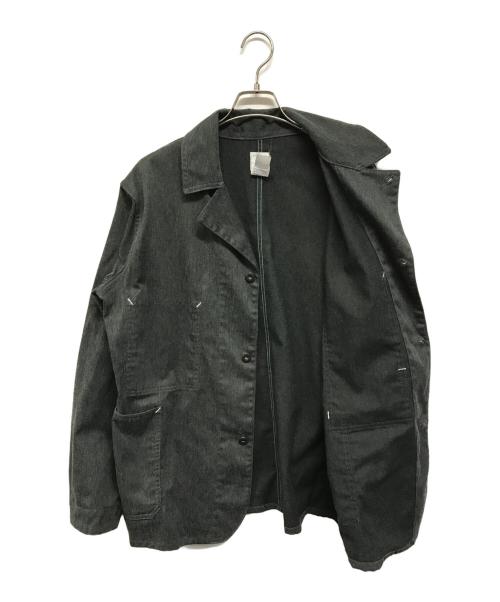 POST O'ALLS（ポストオーバーオールズ）POST O'ALLS (ポストオーバーオールズ) カバーオール グレー サイズ:Lの古着・服飾アイテム