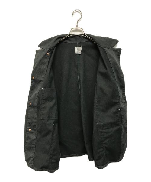 POST O'ALLS（ポストオーバーオールズ）POST O'ALLS (ポストオーバーオールズ) カバーオール グレー サイズ:Lの古着・服飾アイテム