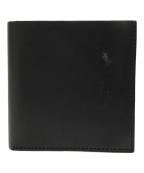 ED ROBERT JUDSONエド ロバート ジャドソン）の古着「ハーフウォレット レザーウォレット」｜ブラック