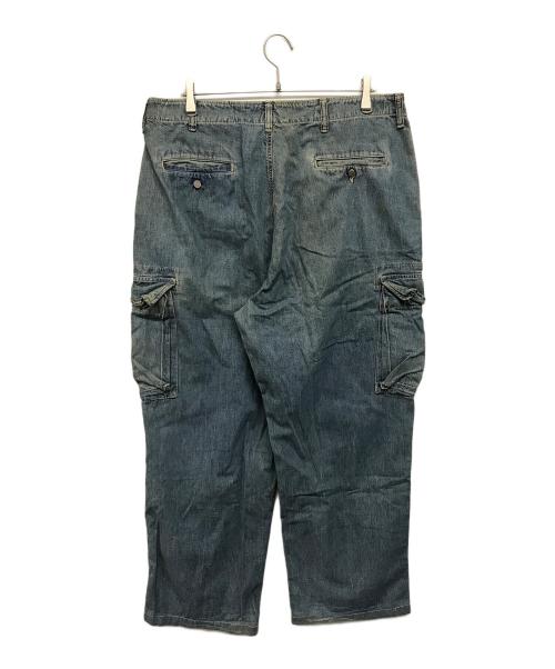 RRL（ダブルアールエル）RRL (ダブルアールエル) M-47 Type Denim Pants(M-47　タイプ　デニムパンツ) ブルー サイズ:W36L32の古着・服飾アイテム