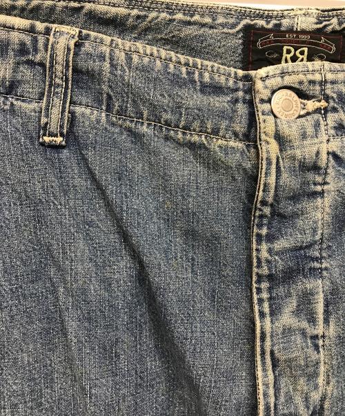 RRL（ダブルアールエル）RRL (ダブルアールエル) M-47 Type Denim Pants(M-47　タイプ　デニムパンツ) ブルー サイズ:W36L32の古着・服飾アイテム