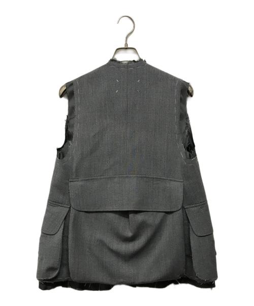 Maison Margiela（メゾンマルジェラ）Maison Margiela (メゾンマルジェラ) GILET カーゴベスト グレー サイズ:SIZE42の古着・服飾アイテム