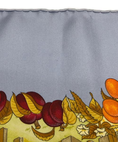 HERMES（エルメス）HERMES (エルメス) カレ90 イエローの古着・服飾アイテム